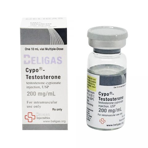 Cypoテストステロン200mg10ml Beligas Pharmaceuticals