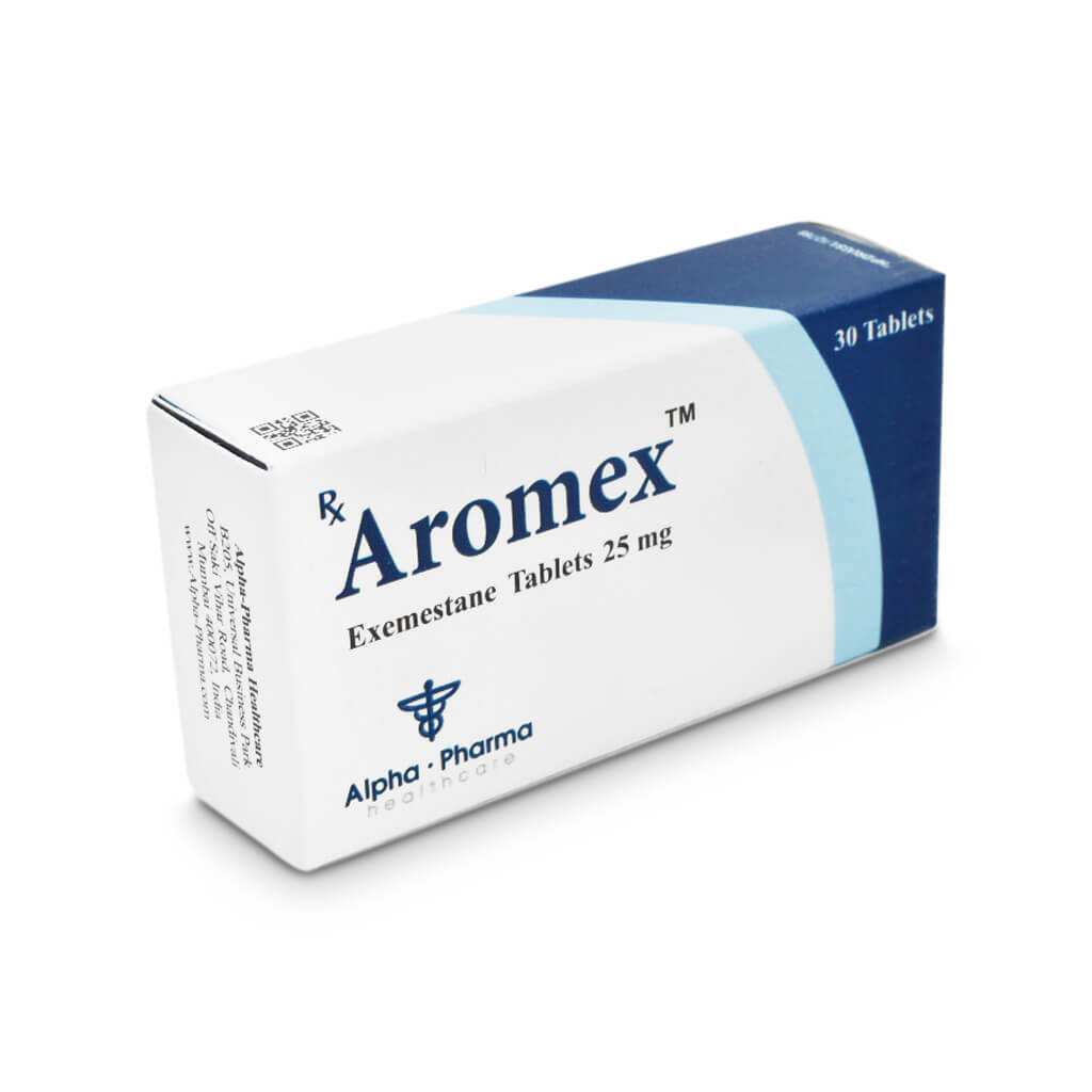 Exémestane anti-oestrogène original fabriqué par Alpha Pharma.