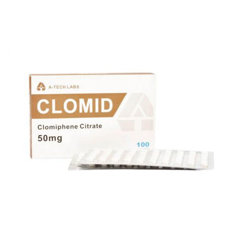 Clomid anti-œstrogène original fabriqué par A-TECH LABS.