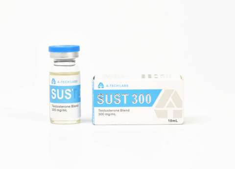 Testostérones Sustanon injectables originales fabriquées par A-TECH LABS.