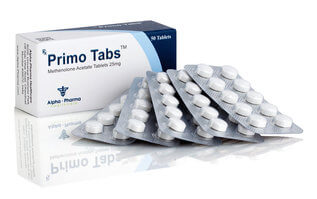 Primobolan oral original fabricado por Alpha Pharma.