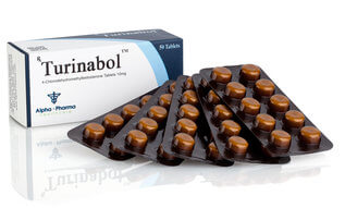 Oral Turinabol original fabriqué par Alpha Pharma.