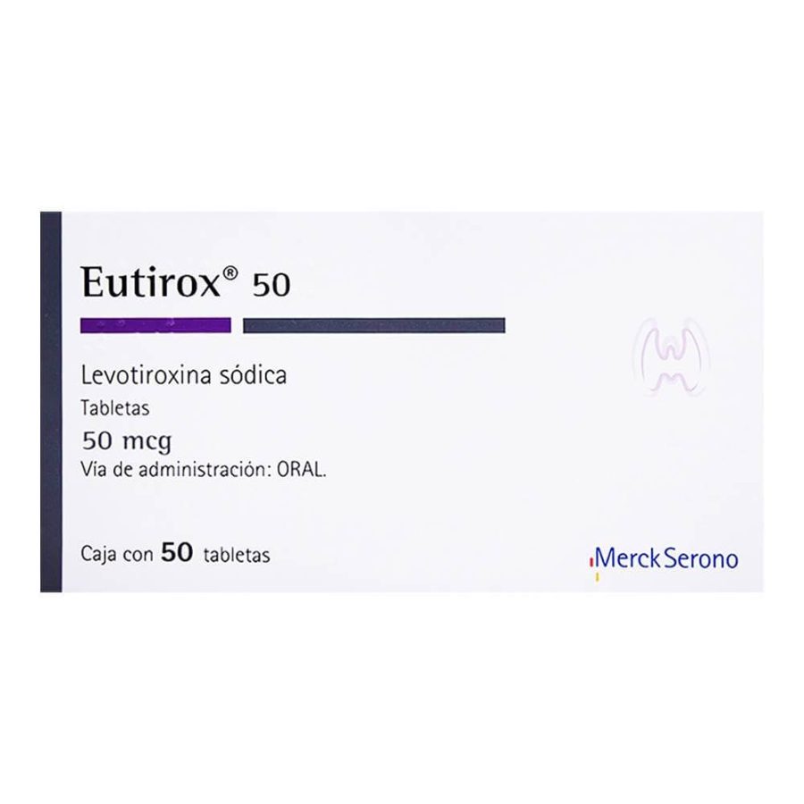 MerckSerono Euthyrox T4 50mcg 50tabs
