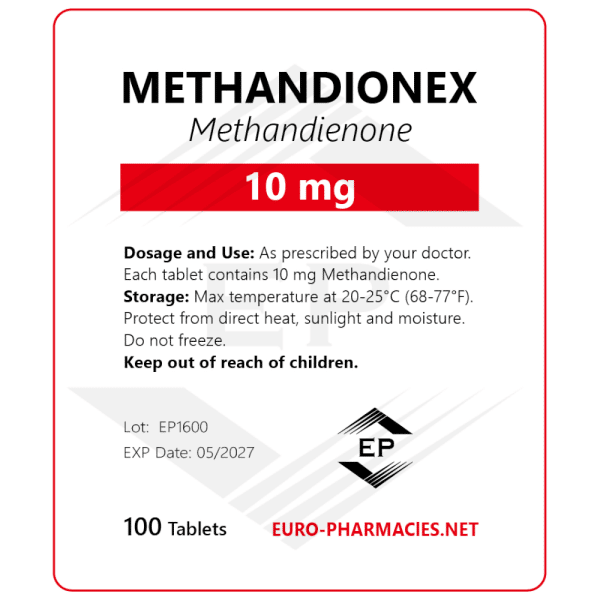 Methandienone 10mg/compresse - 100 compresse - Baggies - Euro Farmacie