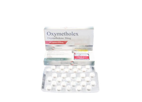 Blíster de OXYMETHOLEX 50 mg