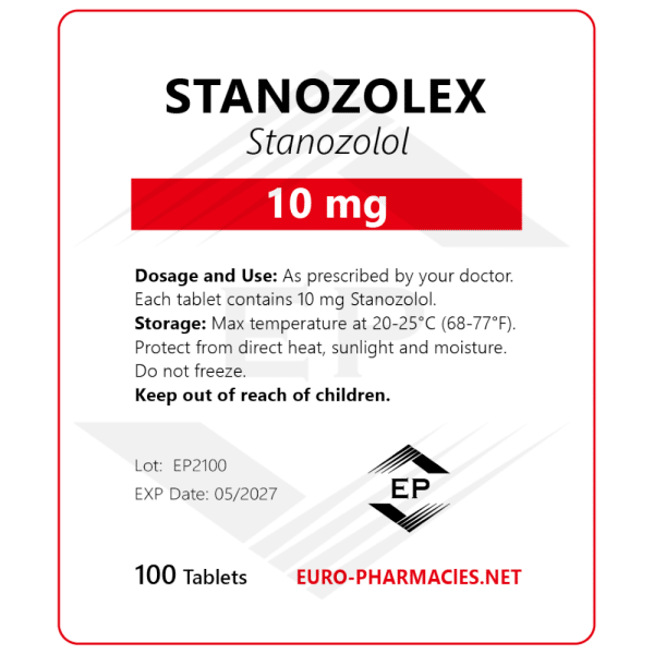 Stanozolol 10mg/tabs 100 tabs - Baggies - Euro Pharmacies