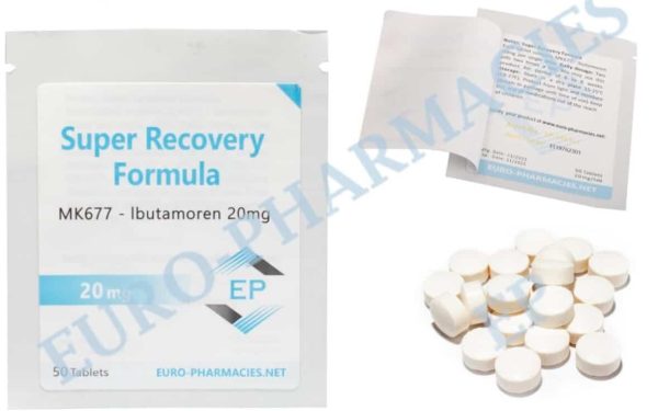 Super Recovery (Ibutamoren MK677) 20 mg Tablette 50 Tabletten Euro Pharmacies EU