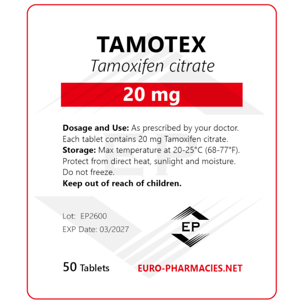 Tamoxifen 20mg/tabs 50 tabs - Baggies - Euro Pharmacies