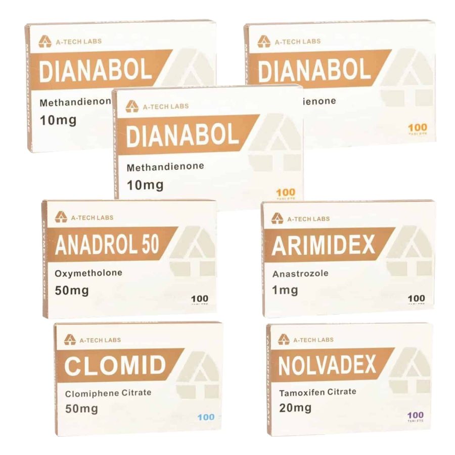 Pack Prise De Masse Ultimate Dianabol + Anadrol Stéroides Oraux (8 Semaines) A Tech
