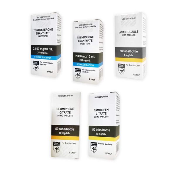 PACK PREMIO DE MASSE SÈCHE Enantato de testostérona Enantato de trembolona 10 semanas Hilma