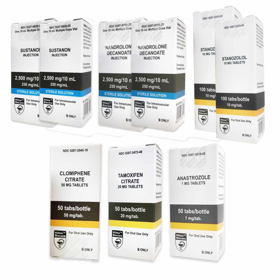 PACK MASS NIVEAU II INJECT SUSTANON DECA STAN PCT 8 SEMAINES Hilma