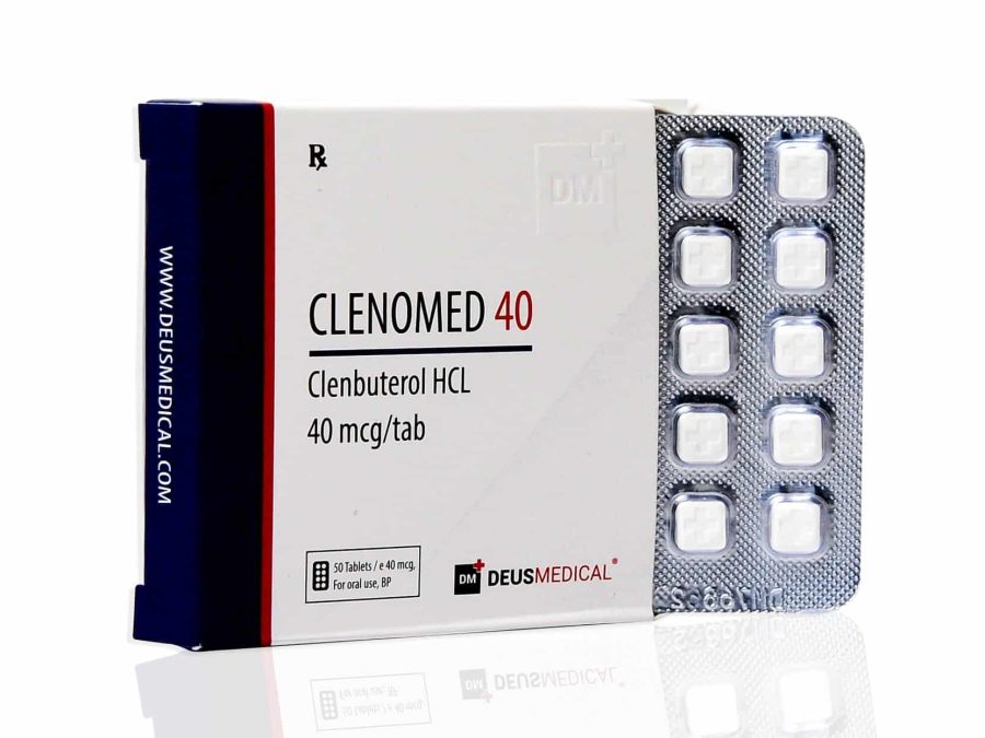DEUSMEDICAL CLENOMED 40 FRONT+BLISTER