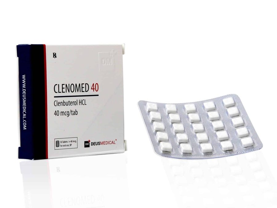 DEUSMEDICAL CLENOMED 40 FRONT+BLISTER2