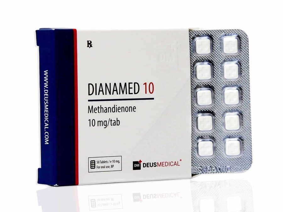 DEUSMEDICAL DIANAMED 10 FRENTE+BLISTER