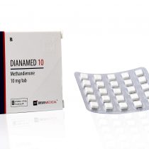 DIANAMED 10 (Methandienone) - 50tabs of 10mg - DEUS-MEDICAL - 画像 (2)