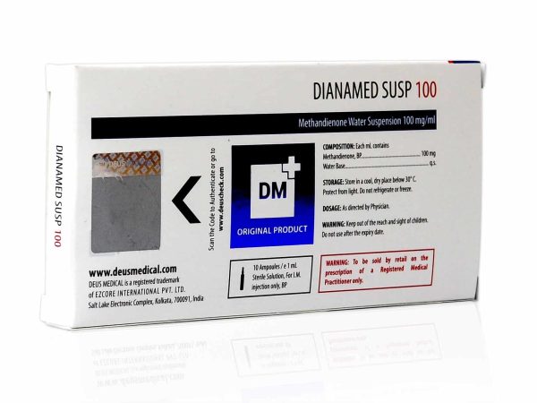 DEUSMEDICAL DIANAMED SUSP 100 ESPALDA