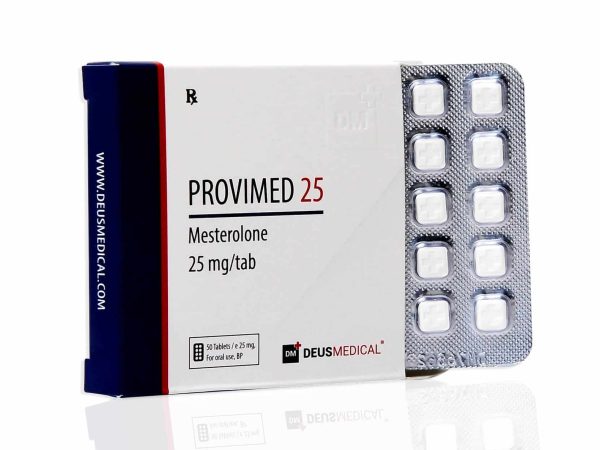 DEUSMEDICAL PROVIMED 25 FRENTE + BLÍSTER