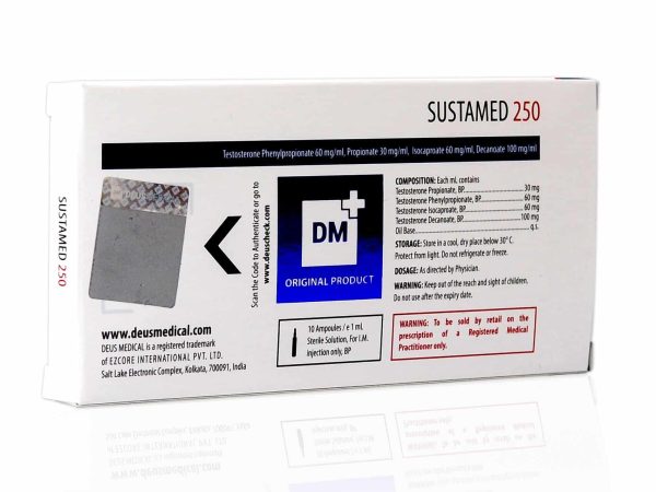 DEUSMEDICAL SUSTAMED 250 COSTAS
