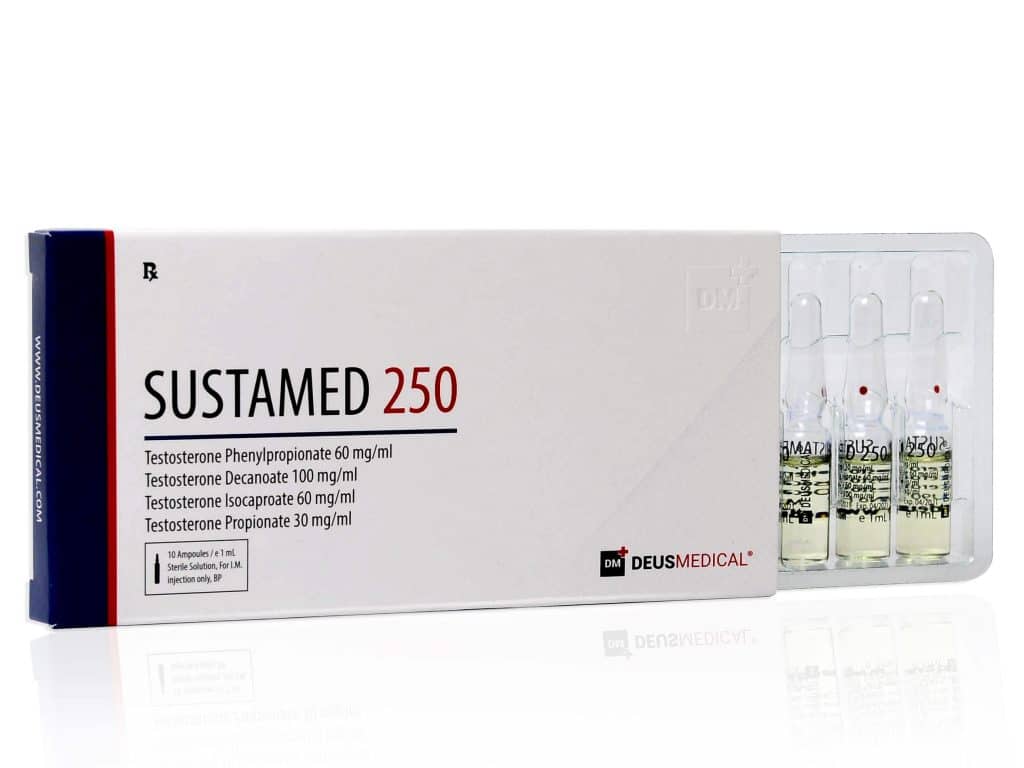 DEUSMEDICAL SUSTAMED 250 FRONT+3AMP