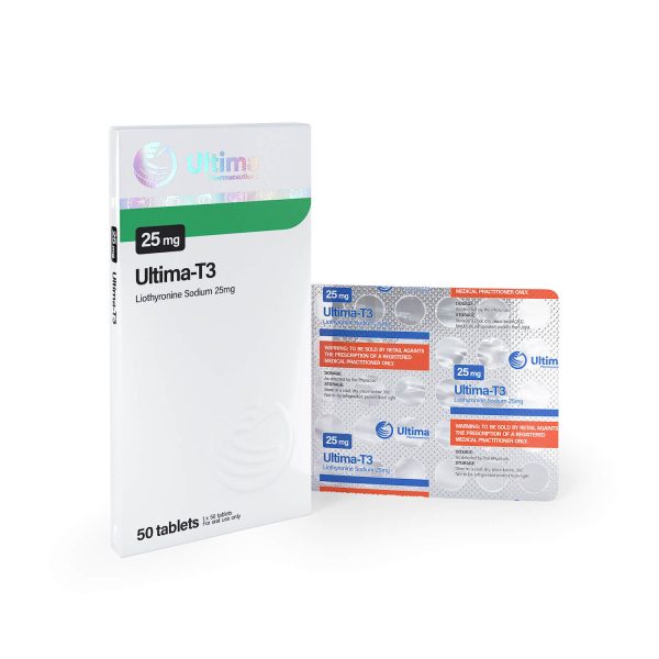 Ultima T3 50 comprimés x 25 mcg