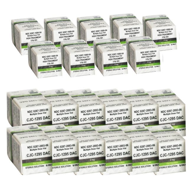 Pack Peptides Perte de poids avancé HGH Frag CJC 1295 DAC (12 semaines) Hilma