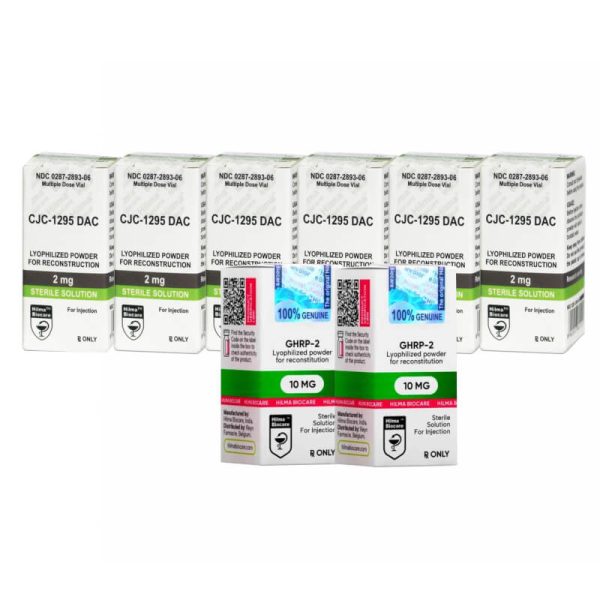 Pack Peptides Bulking Intermediate - Hilma biocare - GHRP-2 / CJC 1295 DAC (12 weeks )