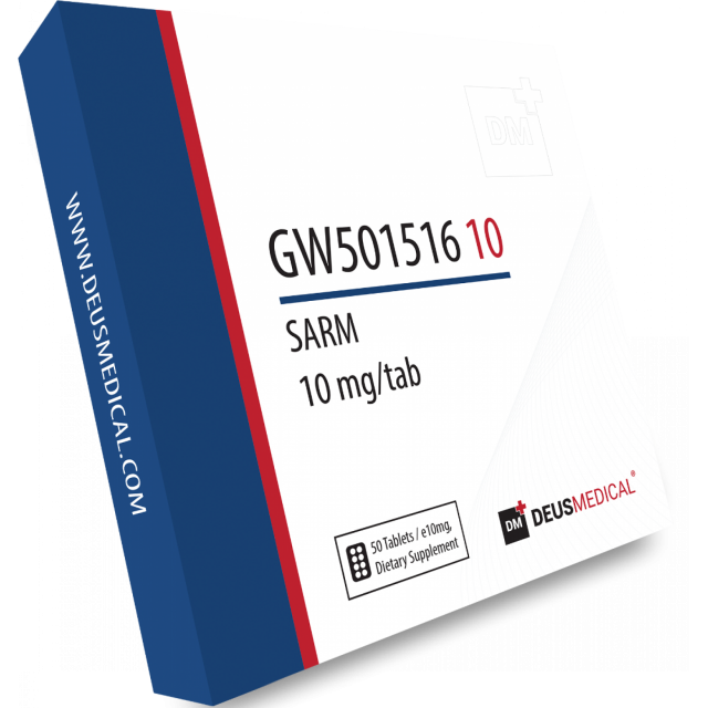 GW501516 10 SARMs 50 Tabletten à 10 mg DEUS MEDICAL