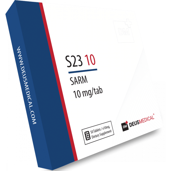 S23 10 SARM 50comps de 10mg DEUS MEDICAL