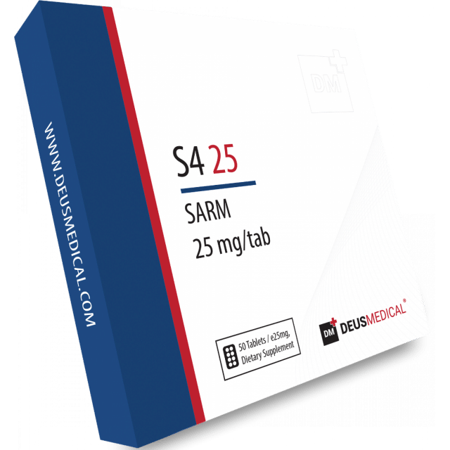 S4 25 SARMs 50 Tabletten à 25 mg DEUS MEDICAL