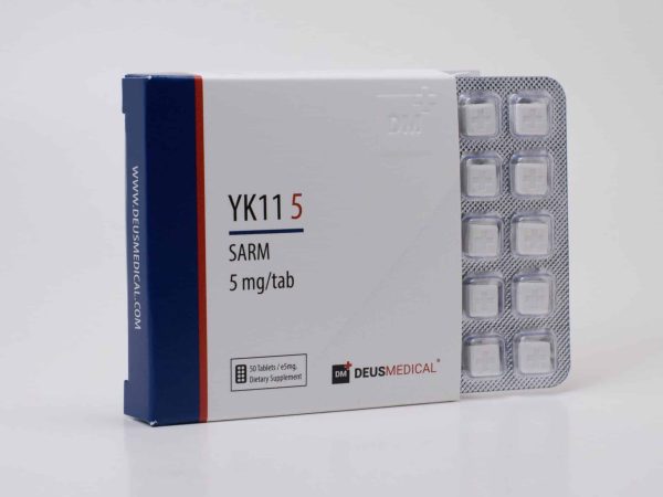 YK11 5 SARM 50 comprimidos de 5 mg DEUS MEDICAL