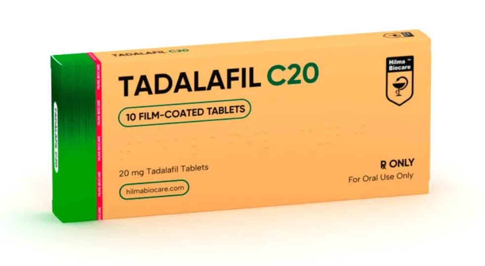 Tadalafil-20 mg-10 Tabletten-Hilma