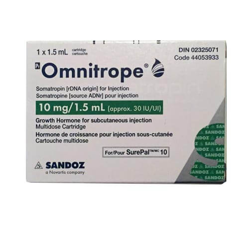 Omnitrope 10 mg 30 UI Sandonz