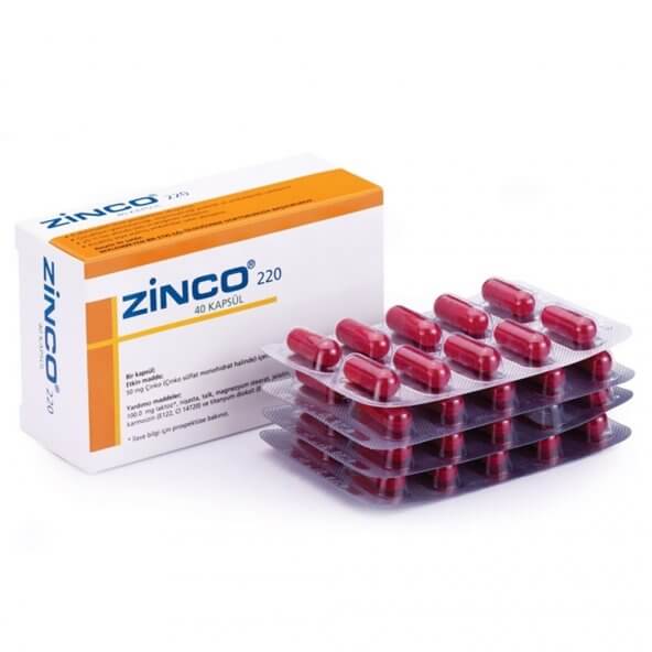 Zinco220 220mg 40caps Berko
