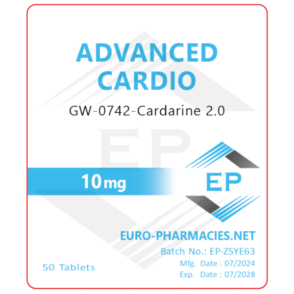 GW 0742 - 10mg/tab 50tabs - Euro Pharmacies
