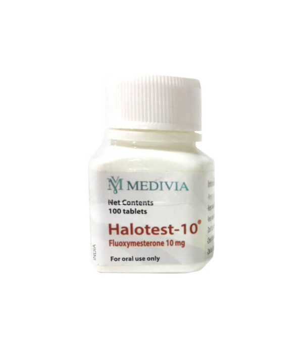 medivia halotestin 10mg 100 comprimido
