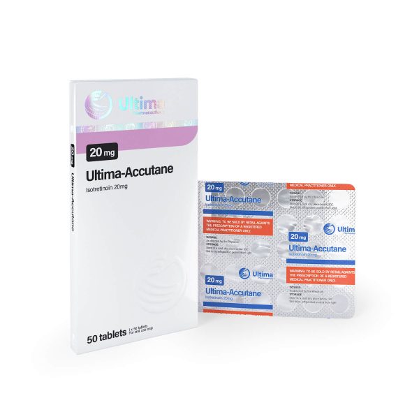 ultima accutane 50 pillole x 20 mg