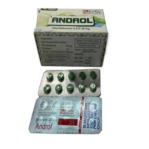 アナドロール 50mg（10錠）Evolve Biolabs