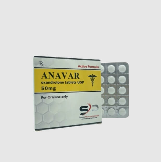Anavar-50 mg-50 Tabletten-Saxon