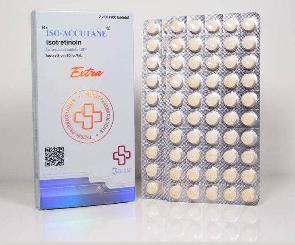 Iso Accutane 20 mg 100 Tabletten Beligas