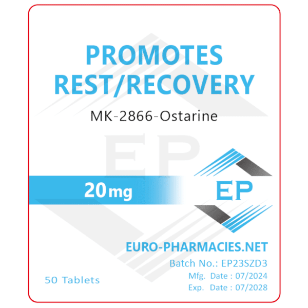 Promuove il riposo (MK2866) - 20 mg/compressa 50 compresse - Euro Pharmacies - USA Domestic