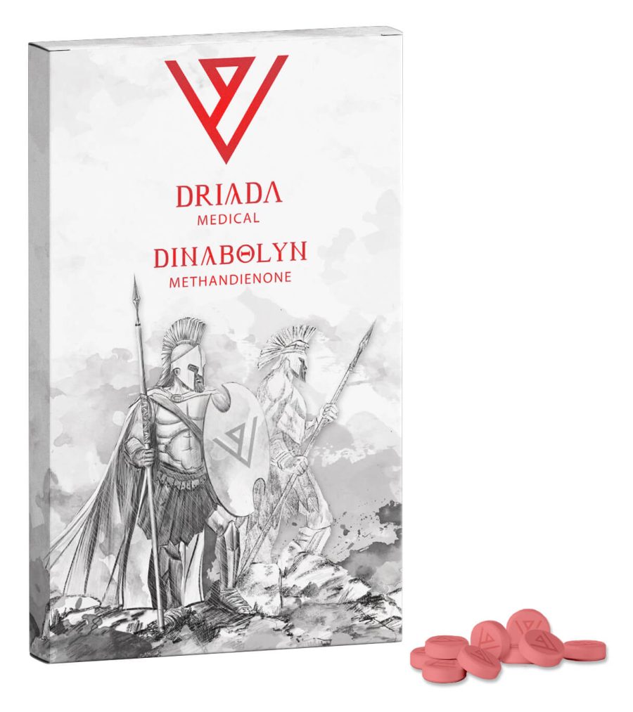 comprimidos de metandrostenolona (Driada Medical Dinabolyn)