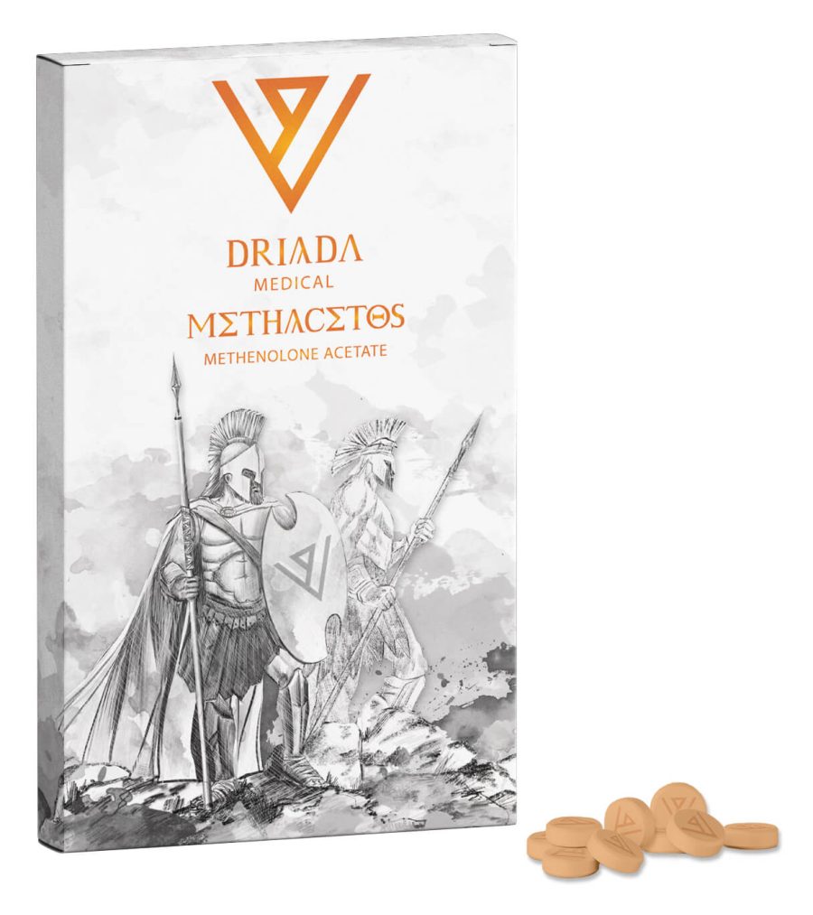Comprimidos de acetato de metenolona y metacetos de Driada Medical