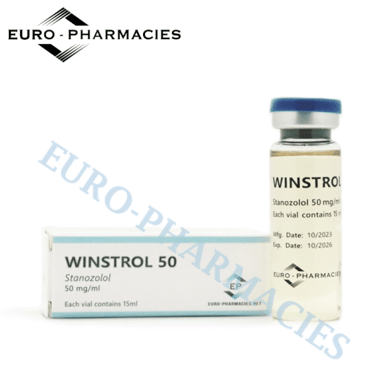 Winstrol 50 (50 mg ml, 15 ml vial), farmacias europeas, EE. UU.