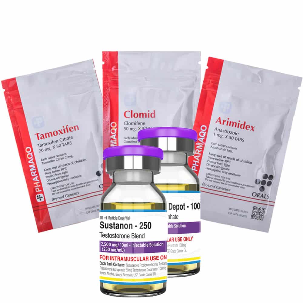 LEAN MUSCLE PACK INJECT SUSTANON PRIMOBOLAN PCT 8 weeks Pharmaqo Labs