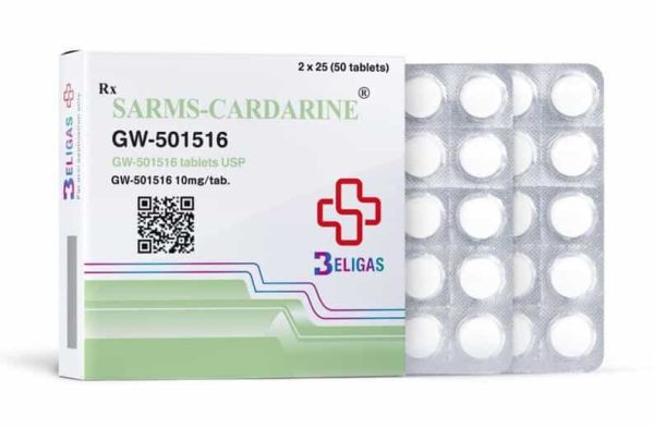 Sarms Cardarine 10 mg 50 tabs beligas