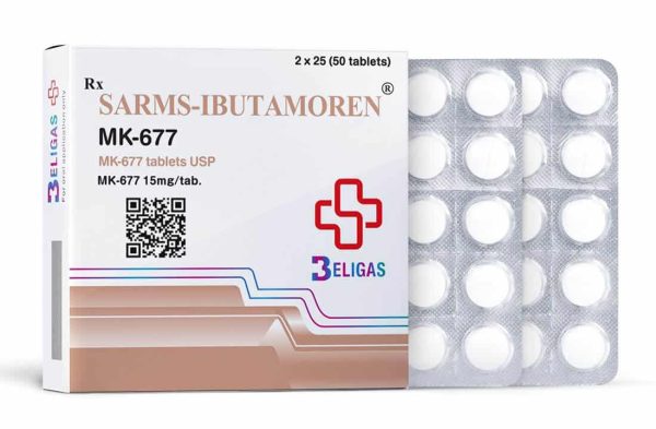 Sarms Ibutamoren 15 mg 50 comprimidos
