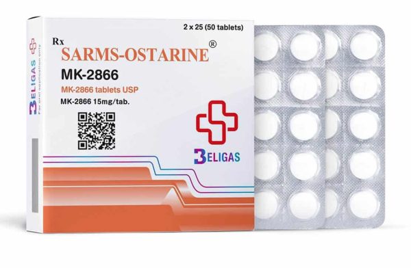 Sarms Ostarine 15 mg 50 comprimidos beligas