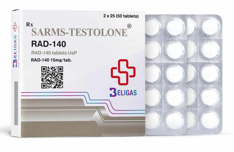 SARMs Testolone 15 mg 50 comprimés
