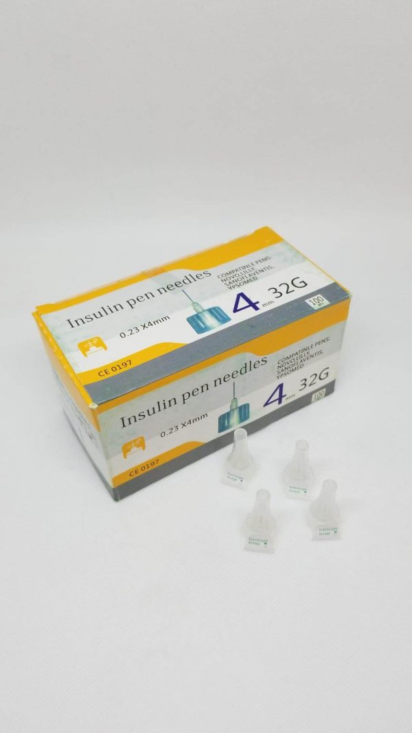 100 agulhas de insulina para caneta de HGH