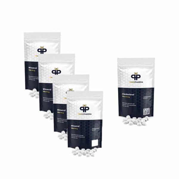 Pack Gewichtsverlust / Cutting -Prime - Clenbuterol / Winstrol (10 Wochen)